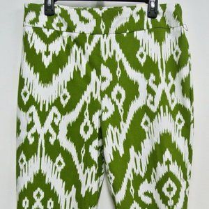 Chicos So Slimming Kiwi Ikat Crop